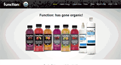 Desktop Screenshot of functiondrinks.com